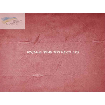 Embroidery Warp Suede Fabric/105DX75D Suede Fabric